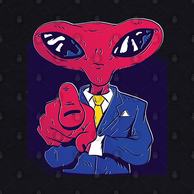 Alien Boss by madeinchorley